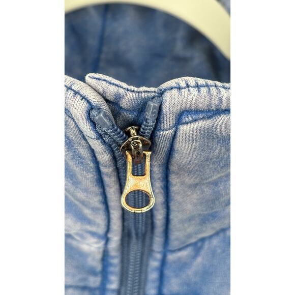 Chic Soul Harvest Haven Vest Blue Womens Size 1XL New Zip Up Chicsoul - Picture 4 of 9